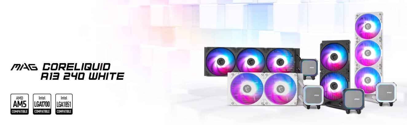 MSI MAG CoreLiquid A13 240 Koeler h1