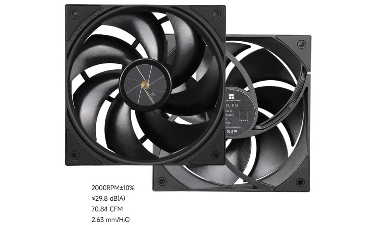 Stille 120 mm Ventilator