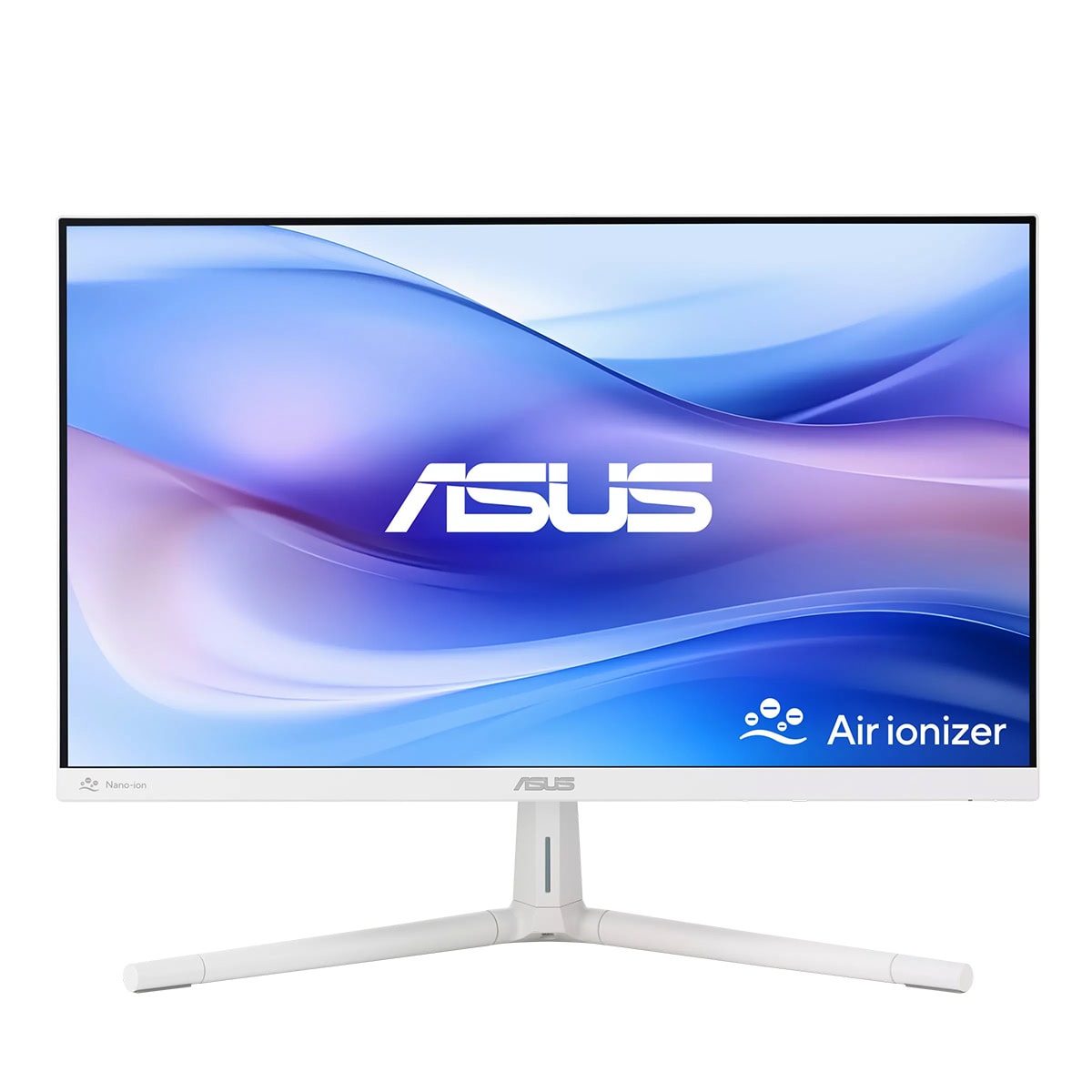 ASUS VU249HFI-W 23.8 inch Full HD monitor met 100Hz verversingssnelheid en IPS-scherm, ideaal voor gaming en professioneel gebruik, met adaptieve sync voor vloeiende beelden.
