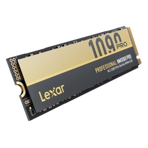 Lexar NM1090 PRO 4TB NVMe PCIe Gen5 SSD voor snelle gegevensoverdracht en gamingprestaties.