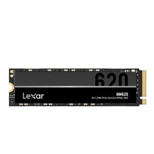 Lexar NM620 2TB NVMe PCIe SSD met hoge snelheden voor gaming en opslag.