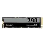 Lexar NM790 1TB NVMe PCIe Gen4 x4 SSD, snelheidsboost voor gaming en opslag, compatibel met PS5, leessnelheid tot 7400MB/s, schrijfsnelheid 6500MB/s.